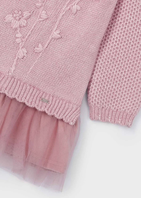 Mayoral Vestido combinado tule menina