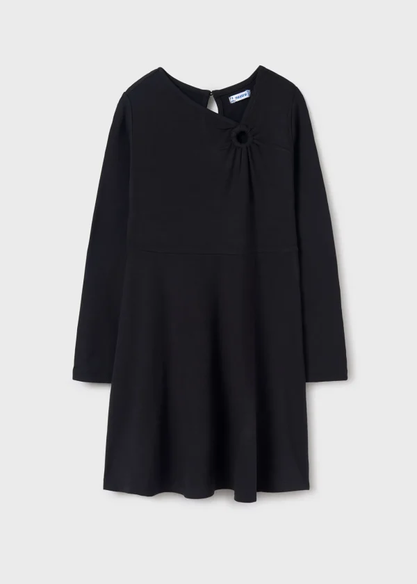 Mayoral Vestido detalhe franzido rapariga