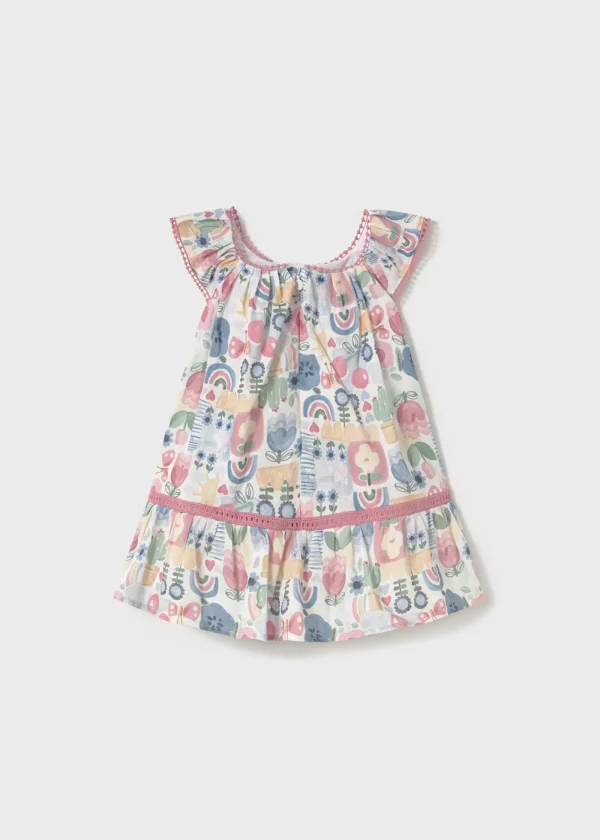 Mayoral Vestido estampado bebé