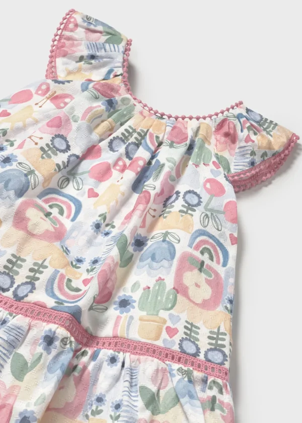 Mayoral Vestido estampado bebé