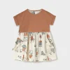 Mayoral Vestido estampado com top bebé