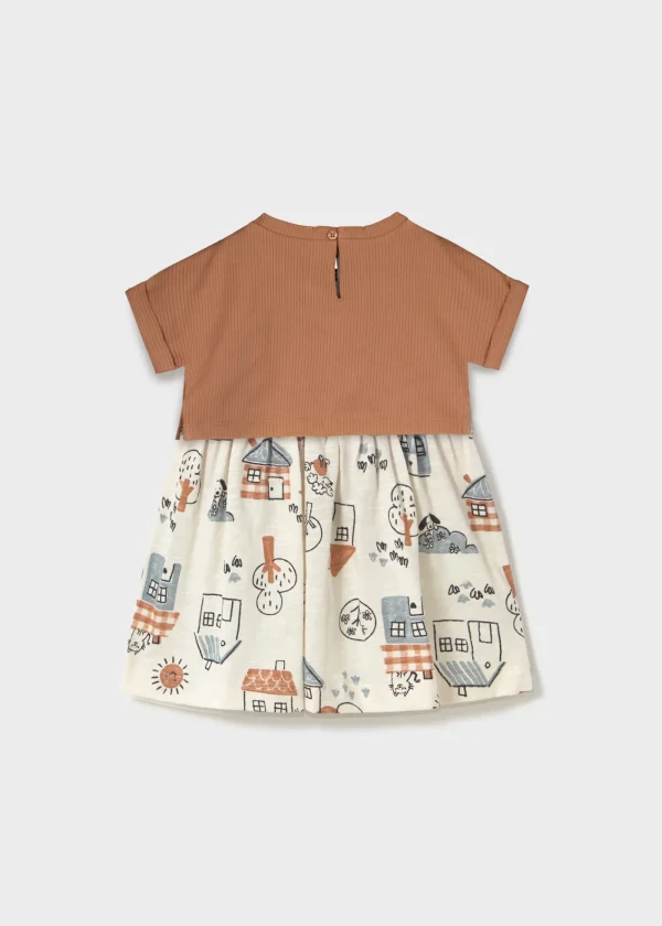 Mayoral Vestido estampado com top bebé