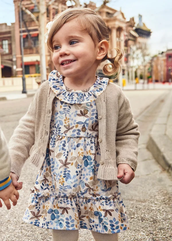 Mayoral Vestido estampado floral bebé