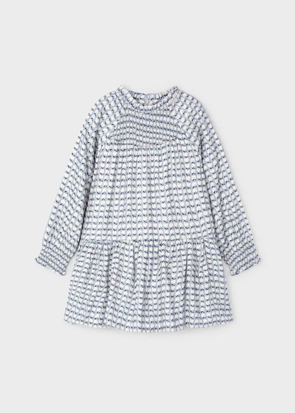 Mayoral Vestido estampado fluido menina