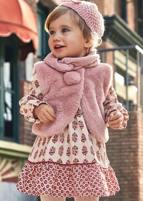 Mayoral Vestido estampado viela bebé