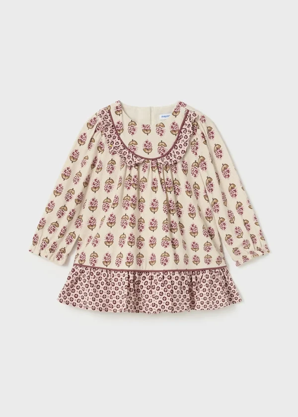 Mayoral Vestido estampado viela bebé