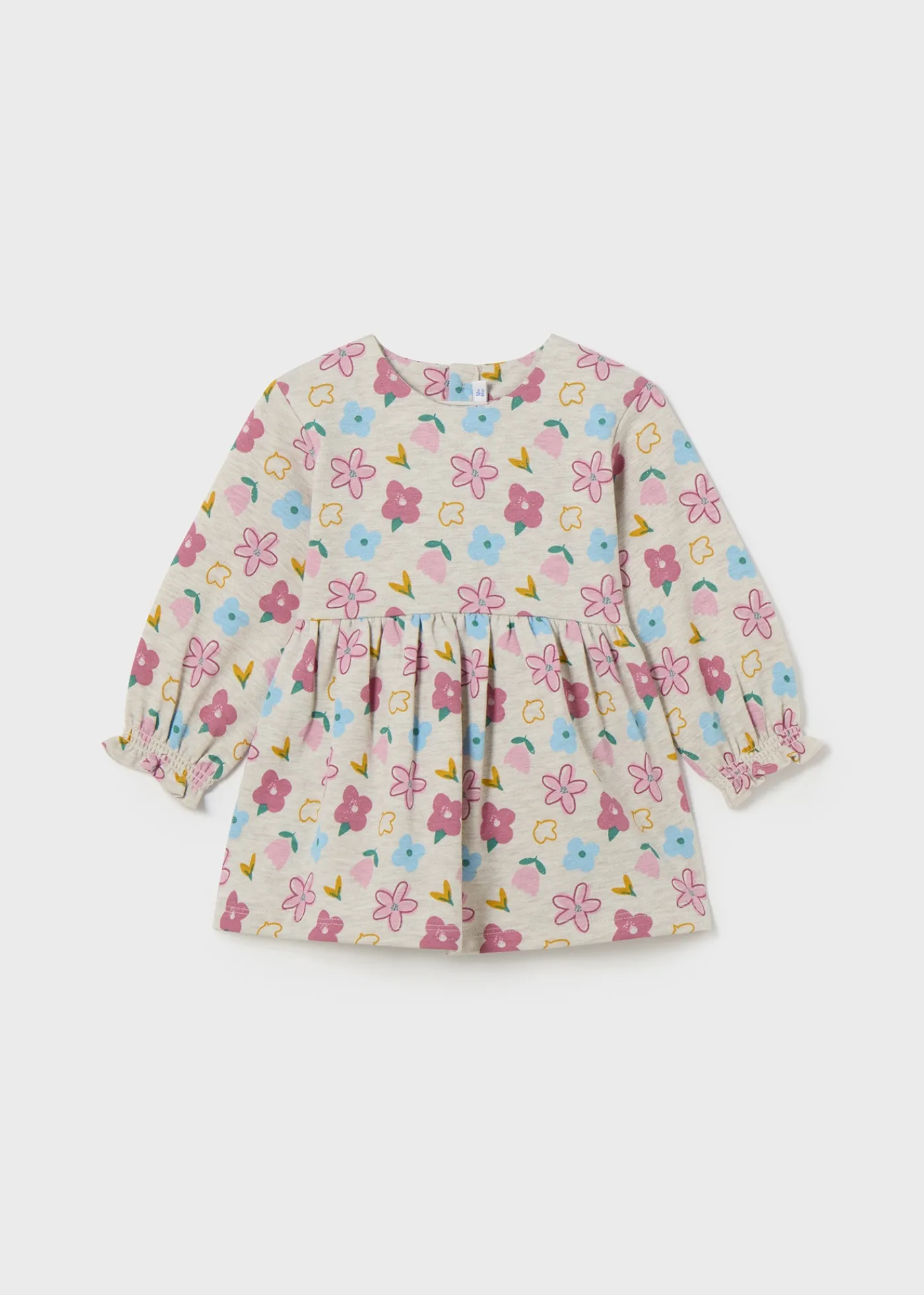 vestido_felpa_estampado_beb_0.webp Mayoral Vestido felpa estampado bebé