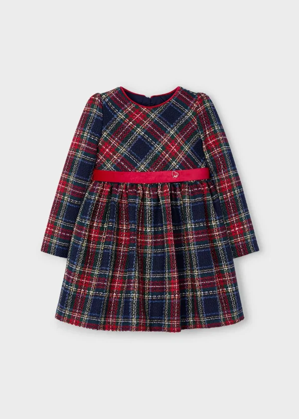 Mayoral Vestido fita veludo menina