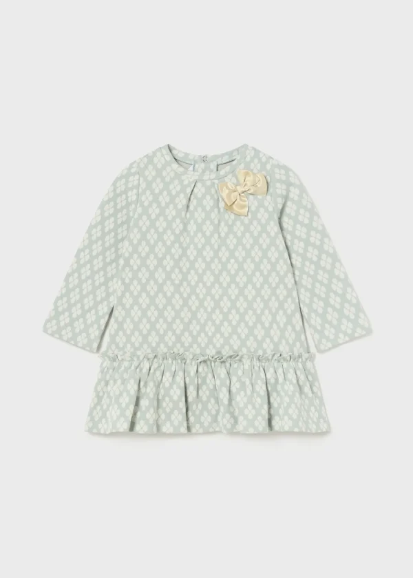 Mayoral Vestido jacquard bebé