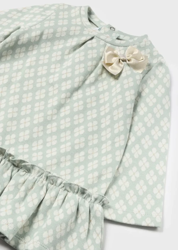 Mayoral Vestido jacquard bebé