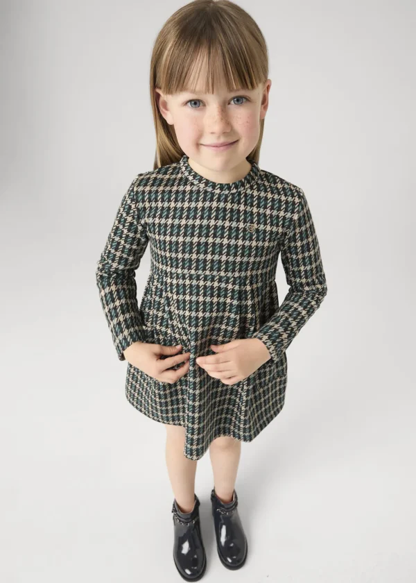 Mayoral Vestido pata galo menina