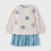 Mayoral Vestido sem mangas com sweat menina