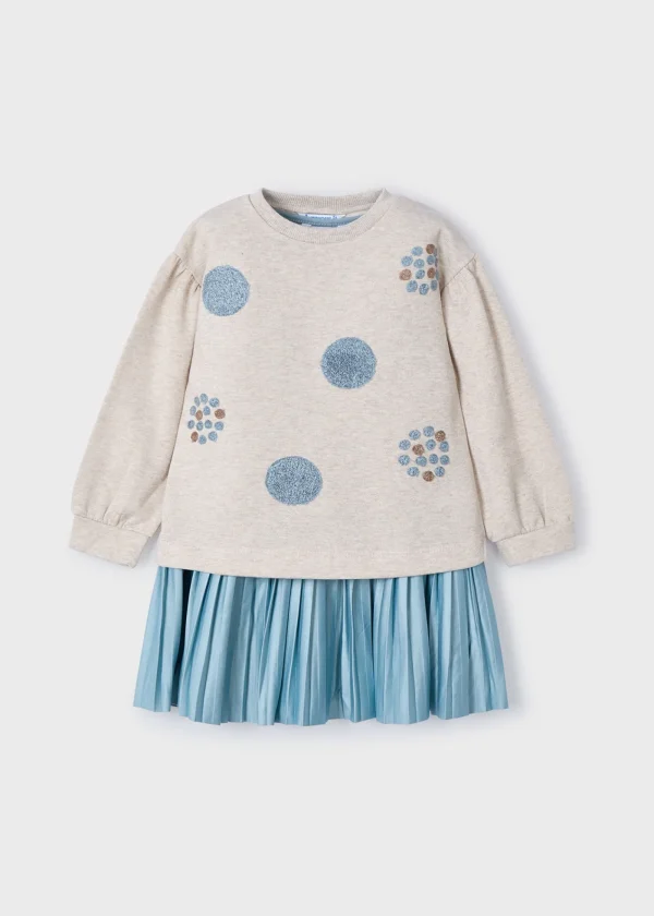 Mayoral Vestido sem mangas com sweat menina