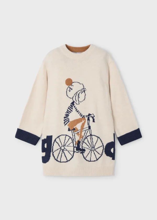 Mayoral Vestido tricot menina