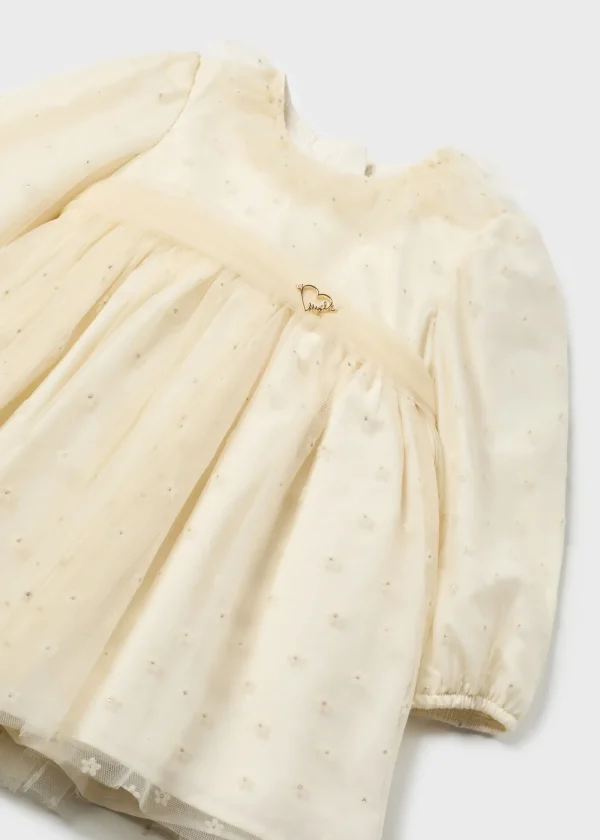 Mayoral Vestido tule bebé