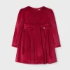 Mayoral Vestido veludo menina
